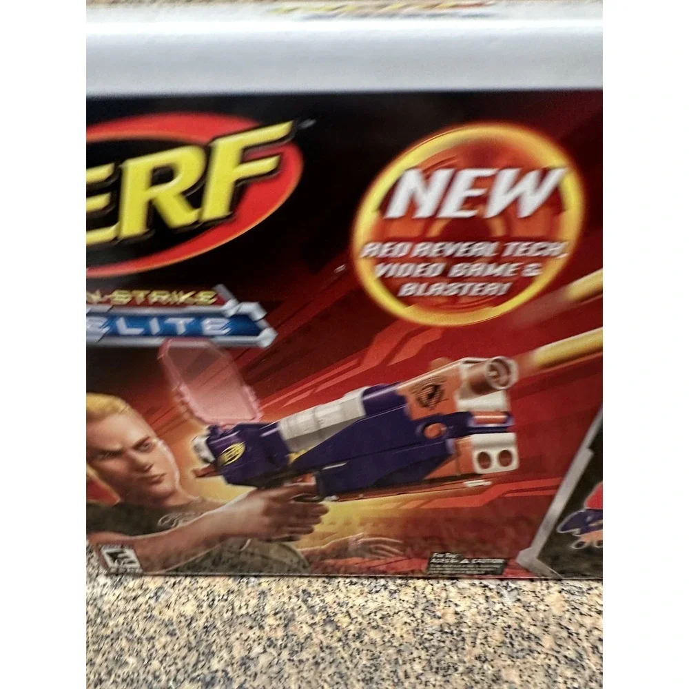 NERF N-Strike Elite Wii Bundle Switch Shot EX-3 Blaster Red‎ Reveal Tech Set